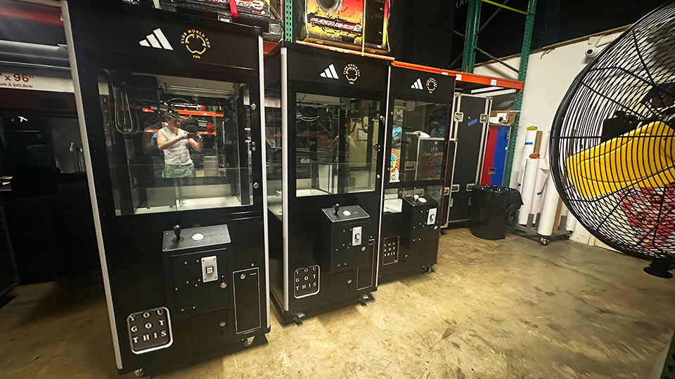 Florida claw machine rentals