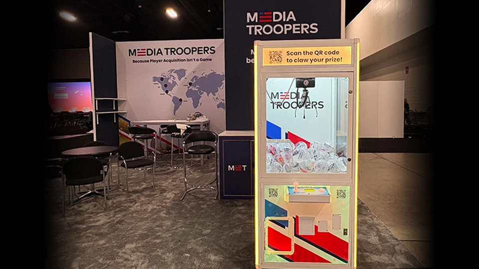 claw machine rental for Florida Industry trade shows